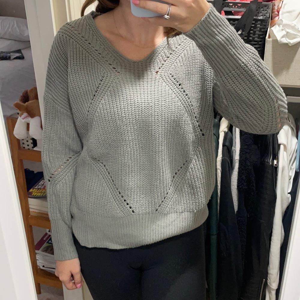 Grey sweater
